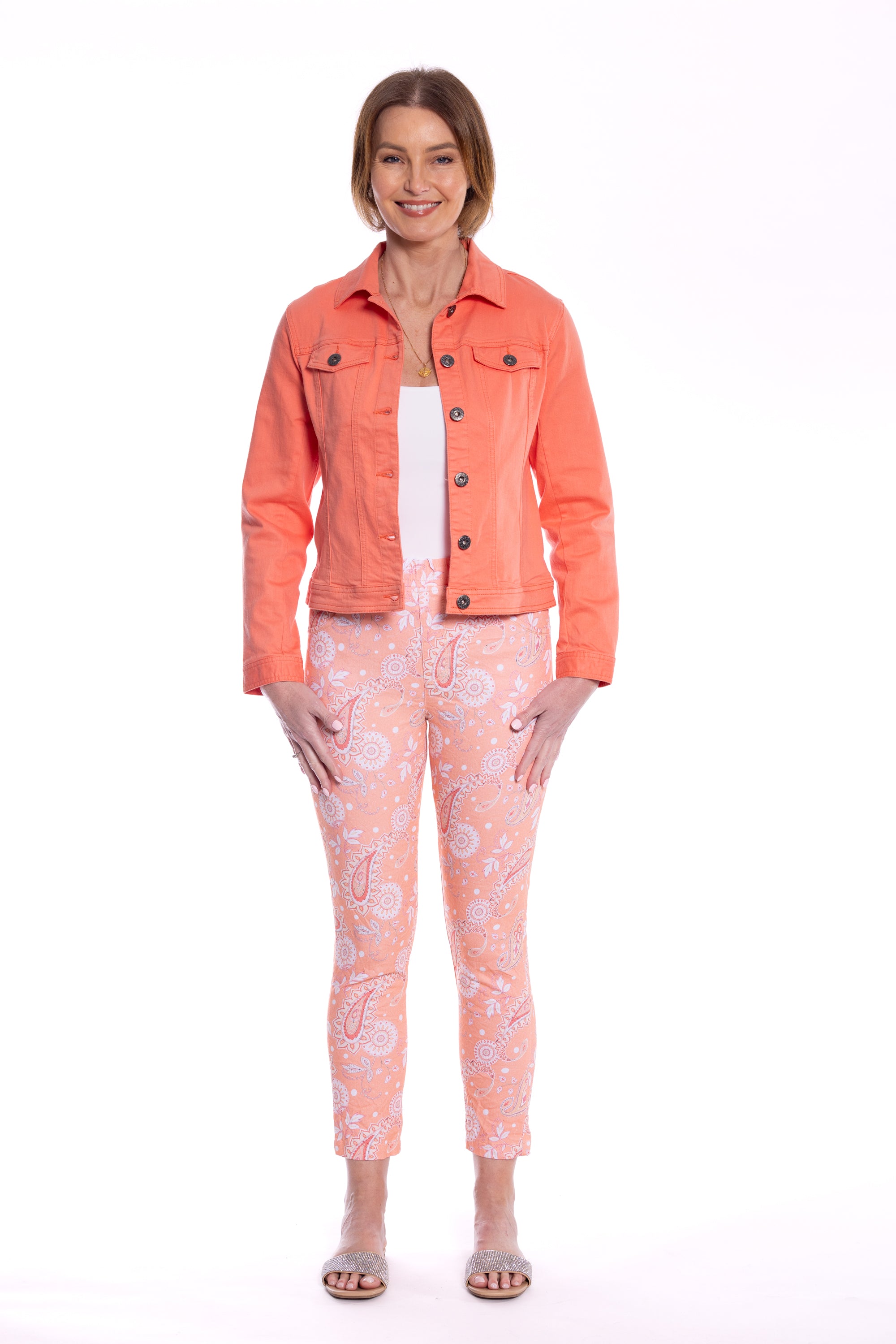 Cafe Latte Coral Jacket CLM117