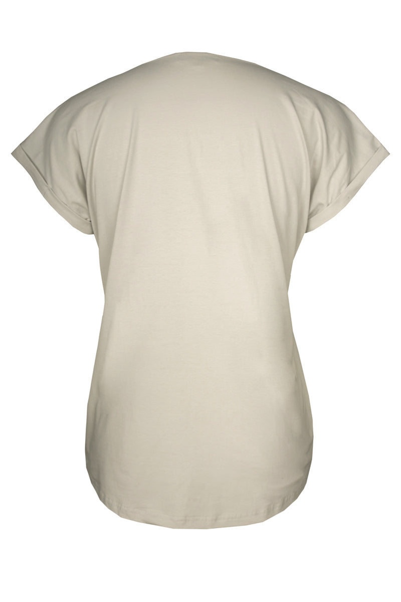 Cafe Latte V Neck Putty CLM476