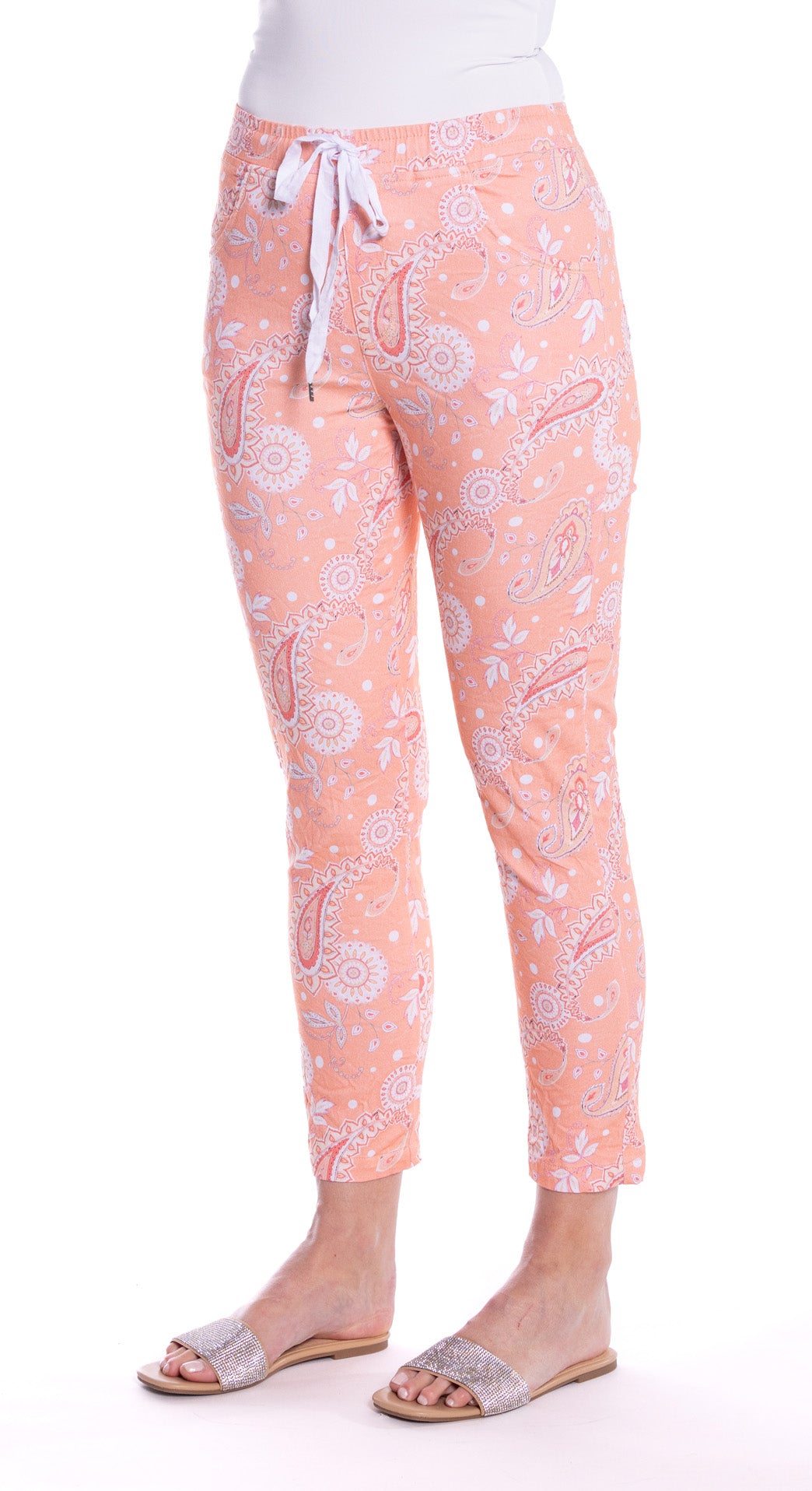 Cafe Latte Paisley Pant CLM498