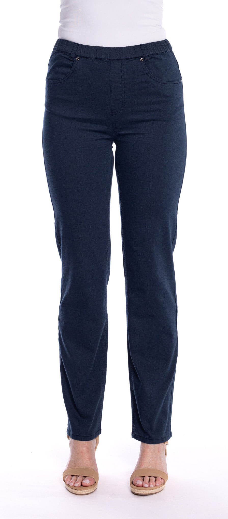 Cafe Latte Navy Pants CLM503