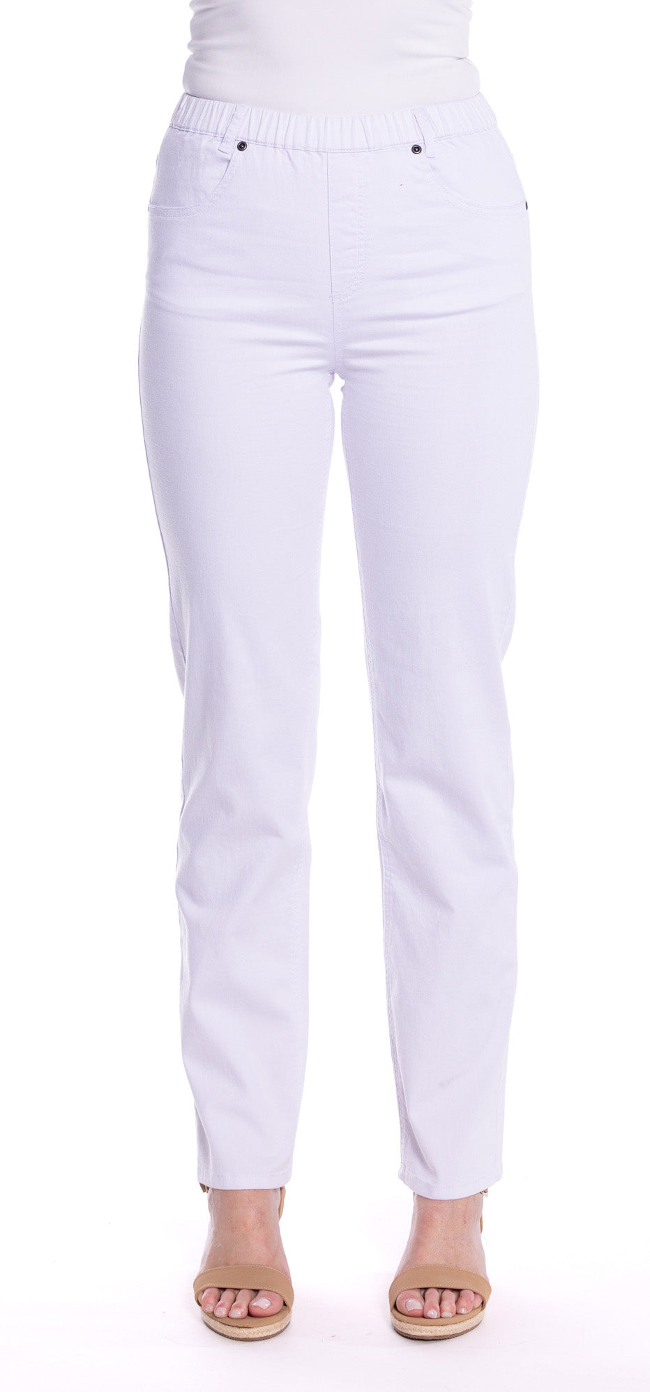 Cafe Latte White Pants CLM503
