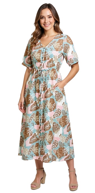 Cafe Latte Mocha Dress CLM564