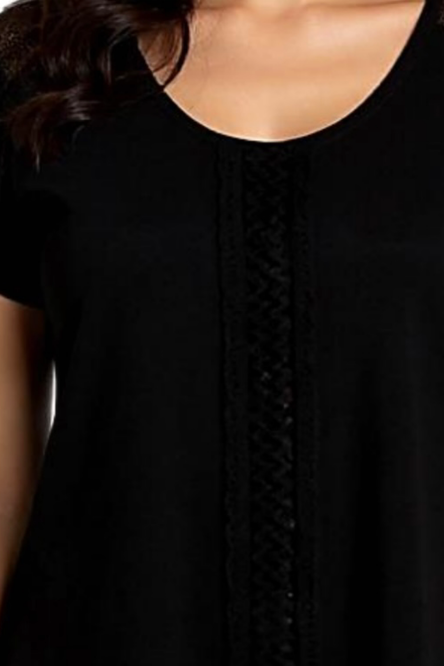Cafe Latte Black Tee CLM567