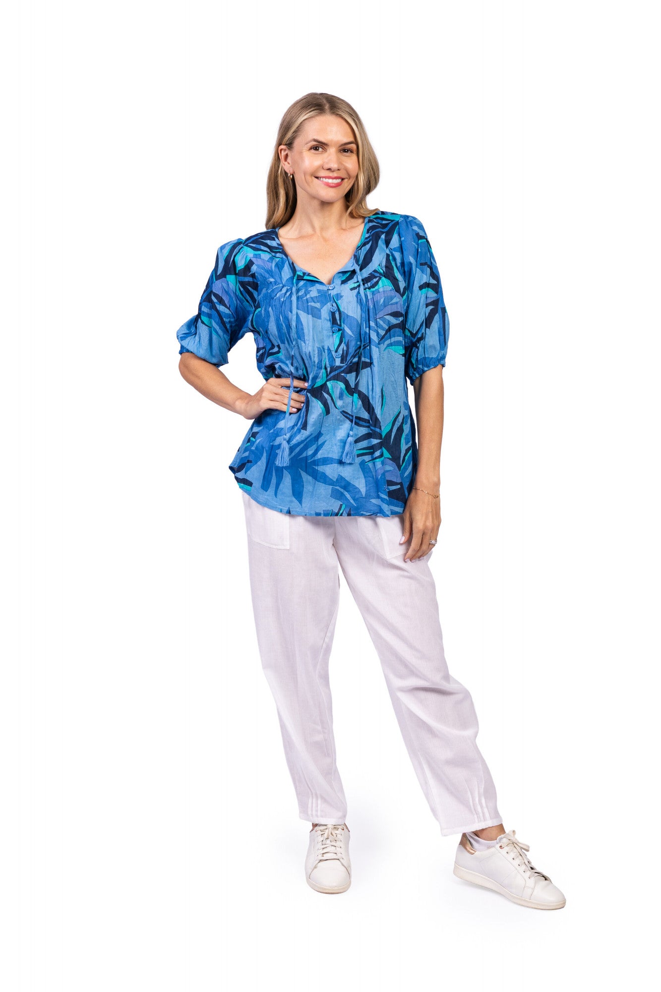 One Summer Tessa Geo Leaves DW124J