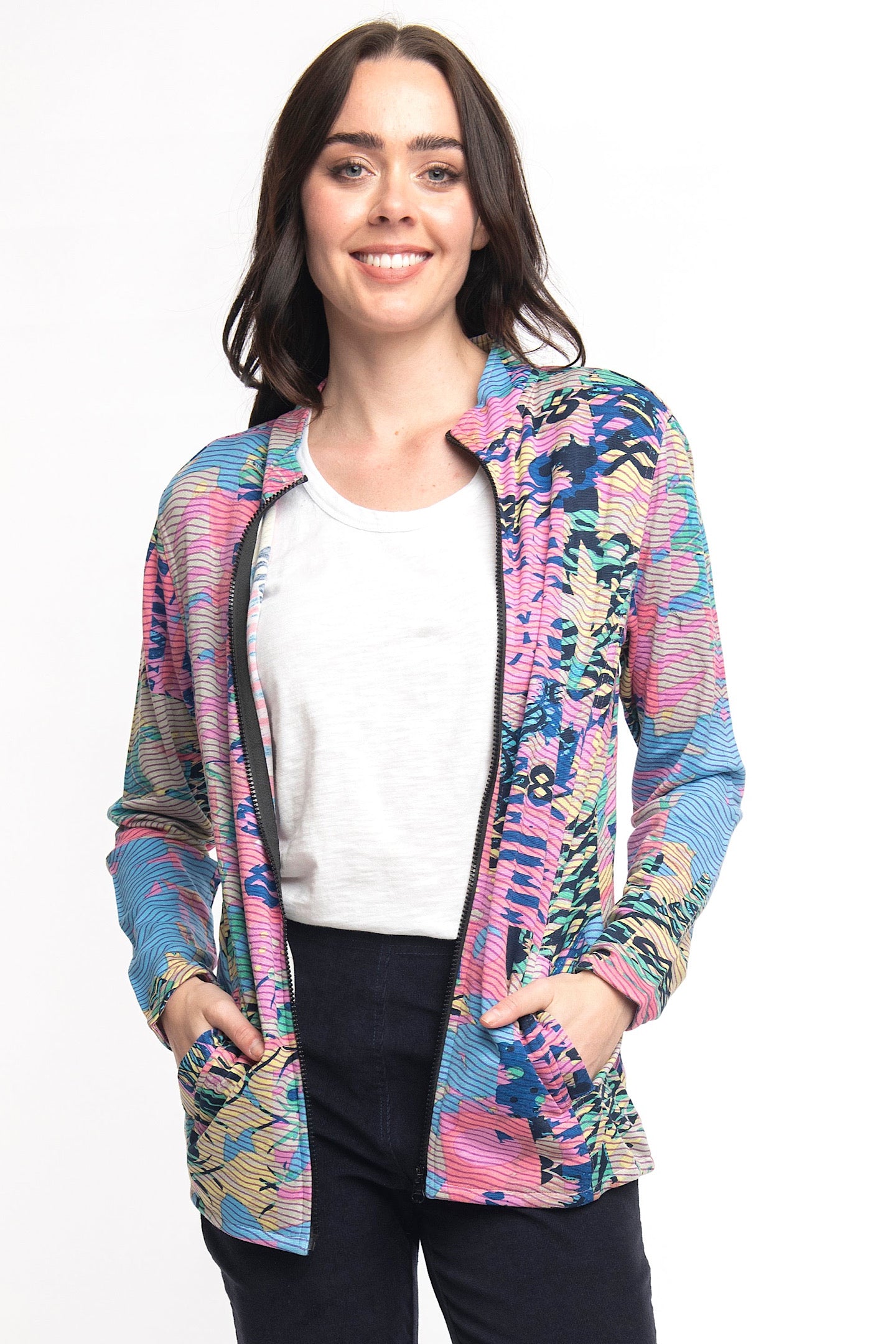 Orientique Zip Jacket Retro 22908