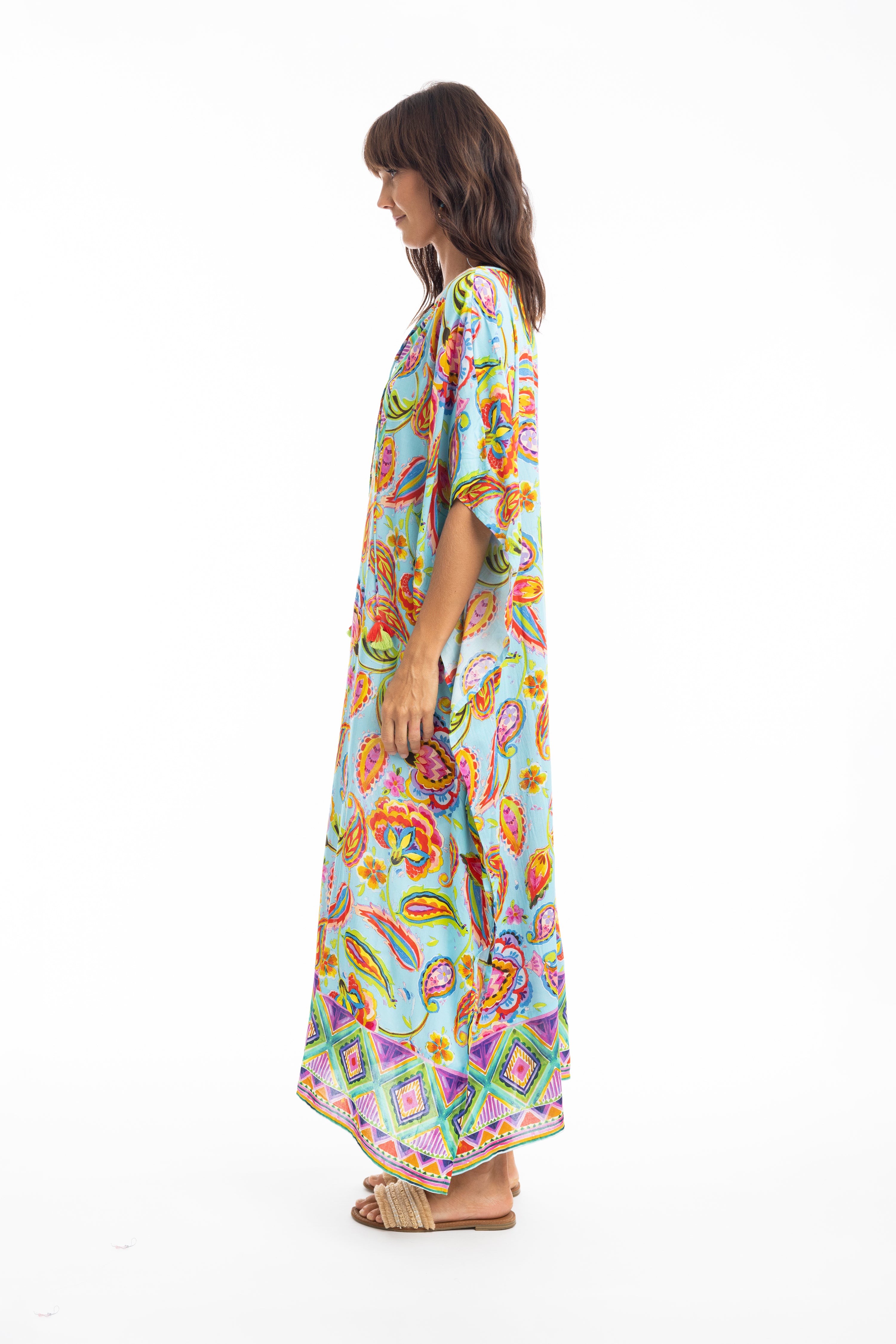 Escape Gabriella Blue Kaftan