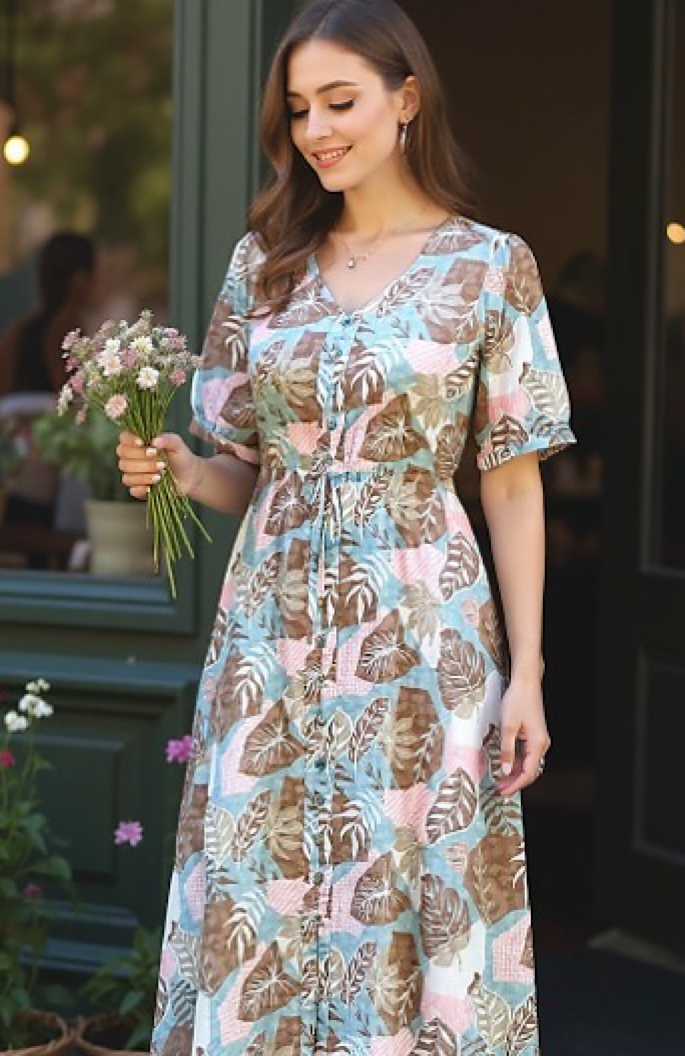 Cafe Latte Mocha Dress CLM564