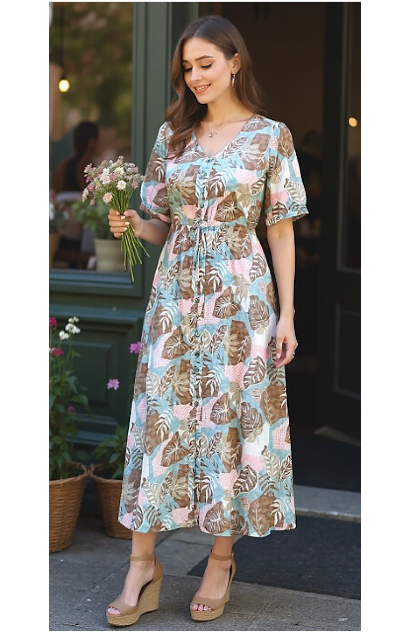 Cafe Latte Mocha Dress CLM564