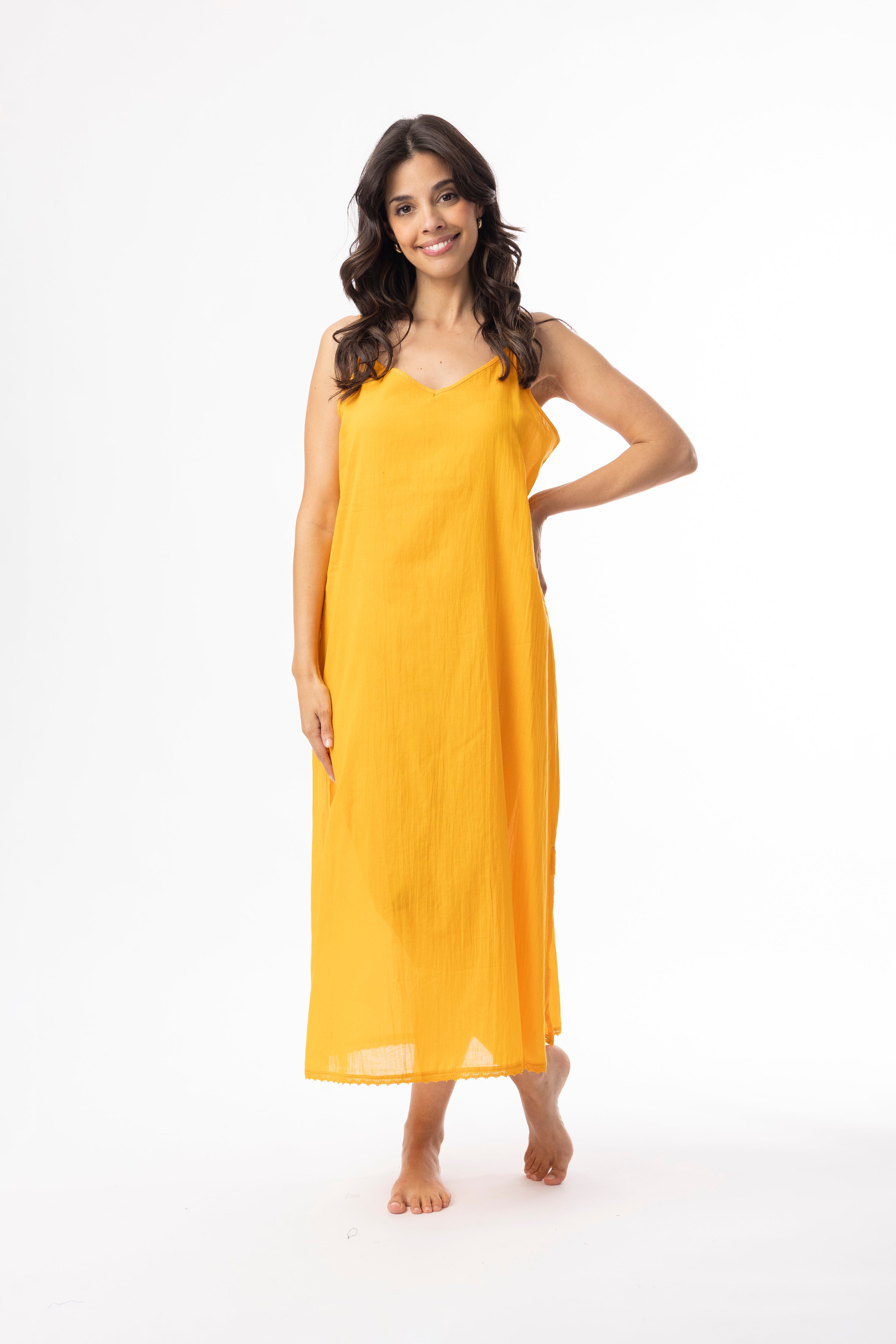 Orientique  Saffron  Maxi  Slip