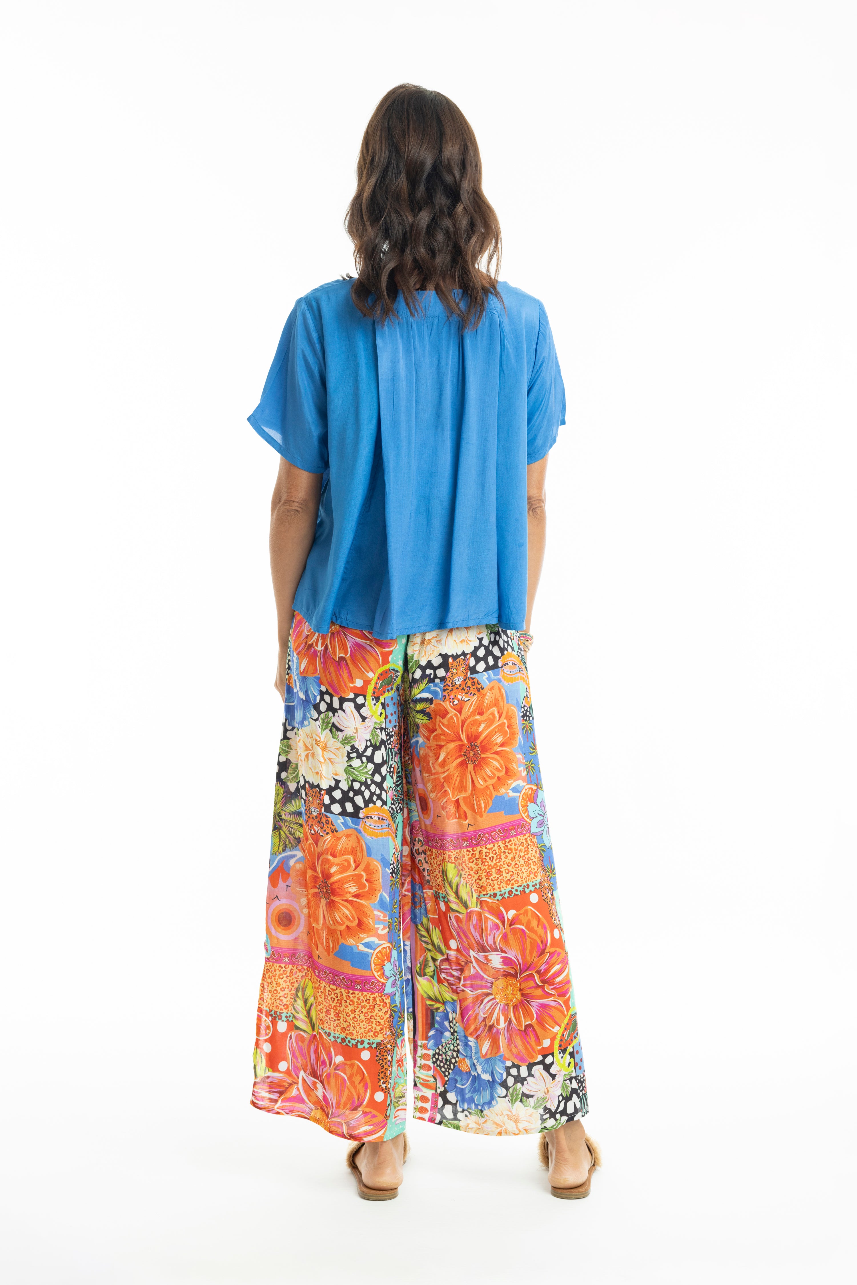 Escape Maeli Orange Pant 76053