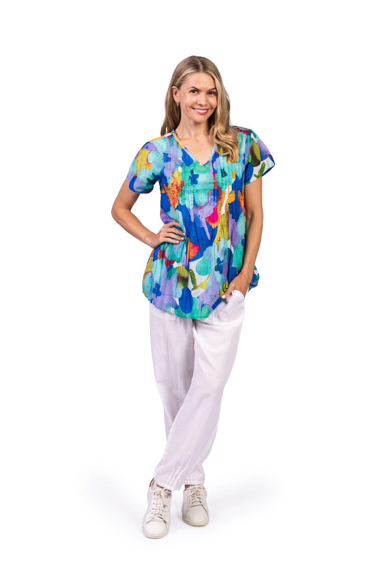 One Summer Kayla Leg Floral 1 DW24J